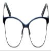 marie claire MC6231 Bluelight Filter Reading Eye Glasses Black Blue 51mm +2.75 view 2