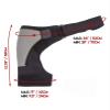 DSMYYXGS 1Pcs Adjustable Shoulder Brace Support with Pressure Pad for Injury Prevention Sprain Soreness Tendinitis Bursitis (Color : Right Shoulder) view 2