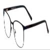 marie claire MC6259 Blue Light Filtering Reading Eye Glasses Black 49mm +1.25 view 1