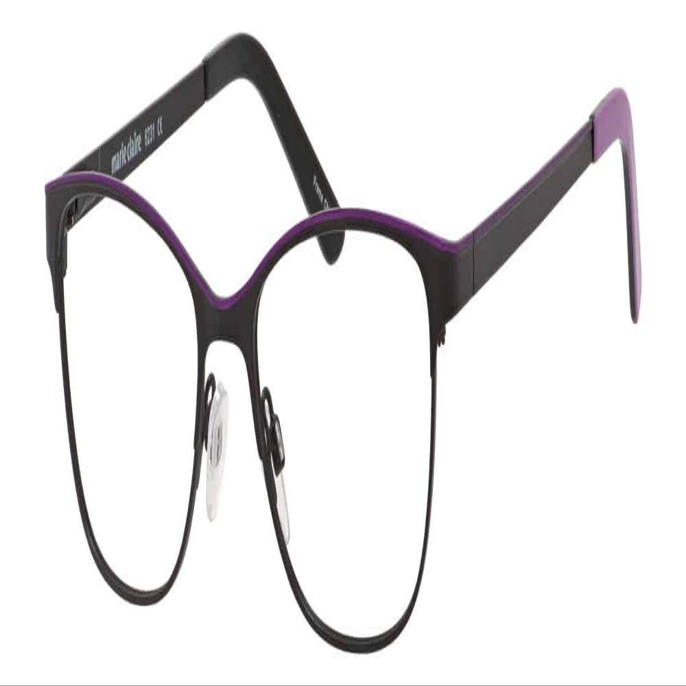 marie claire MC6231 Blue Light Filter Readers Black Lavender/Purple 51mm +2.75