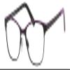 marie claire MC6231 Blue Light Filter Readers Black Lavender/Purple 51mm +2.75 view 1