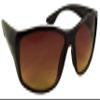 Ideal Eyewear Inner Bifocal Sunglasses - Sun Readers Antiglare Reading Glasses - Gradient UV400 Lens (Black Frame, 1.5) view 1