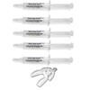 Teeth Whitening Gel Syringe Dispensers 44% Carbamide Peroxide, Tooth Bleaching Gel Multiple Quantities Available and Size Available (10 ml, 5), Mouth Trays Included view 1