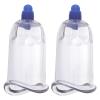 2PCS Cupping Therapy Device Cupping Vacuum Suction Cups Cupping Massage Back Tool Chinese Cupping Therapy Pump Hijama Physical Therapy Cup Blue view 1