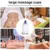 2PCS Cupping Therapy Device Cupping Vacuum Suction Cups Cupping Massage Back Tool Chinese Cupping Therapy Pump Hijama Physical Therapy Cup Blue view 3