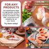 APQ Clear Deli and Bakery Wrap Plastic Sheets, 15 x 10.75 Inches. 1000 Pack Pop-Up Deli Pre-Cut Plastic Wrap Sheets for Food Service, Baked Gifts view 4