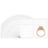 200pcs 1.5x1.5 Tiny Crystal Clear Cello Bags 1mil Self Sealing Cellophane Bags OPP Poly Glassine Bags for Jewelry Rings Earrings Coins Buttons Pills Other Small Parts view 1