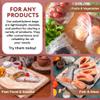 APQ Clear Deli and Bakery Wrap Plastic Sheets, 10 x 10.75 Inches. 1000 Pack Pop-Up Deli Sheets. Pre-Cut Plastic Wrap for Food Service, Baked Gifts view 4