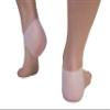 1pair Gel Heel Sleeve Moisturizing Silicone Heel Ankle Sleeve for Pain Relief Cushion (Pink) view 2
