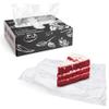 APQ Clear Bakery Wrap, 8 x 10.75 Inches. Pre-Cut Plastic Sheets - 1000 Pack Pop-Up Deli Wrap. Leakproof Plastic Sheets for Food Service, Baked Gifts view 1