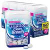 Mentos Clean Breath Sugarfree Hard Mint, 150pc, Intense Peppermint (Pack of 4 Bottles) view 1