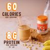 PBfit 7 Ounce No Sugar Added Peanut Butter Powder, Powdered Peanut Butter Spread from Real Roasted Peanuts, 8g Protein, Made with Erythritol and Monk Fruit (Pack of 1) view 3