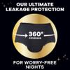 Always ZZZ Overnight Disposable Period Underwear for Women Small/Medium, 360 Coverage for Worry-Free Nights, 14 Count (2 Packs of 7) view 3
