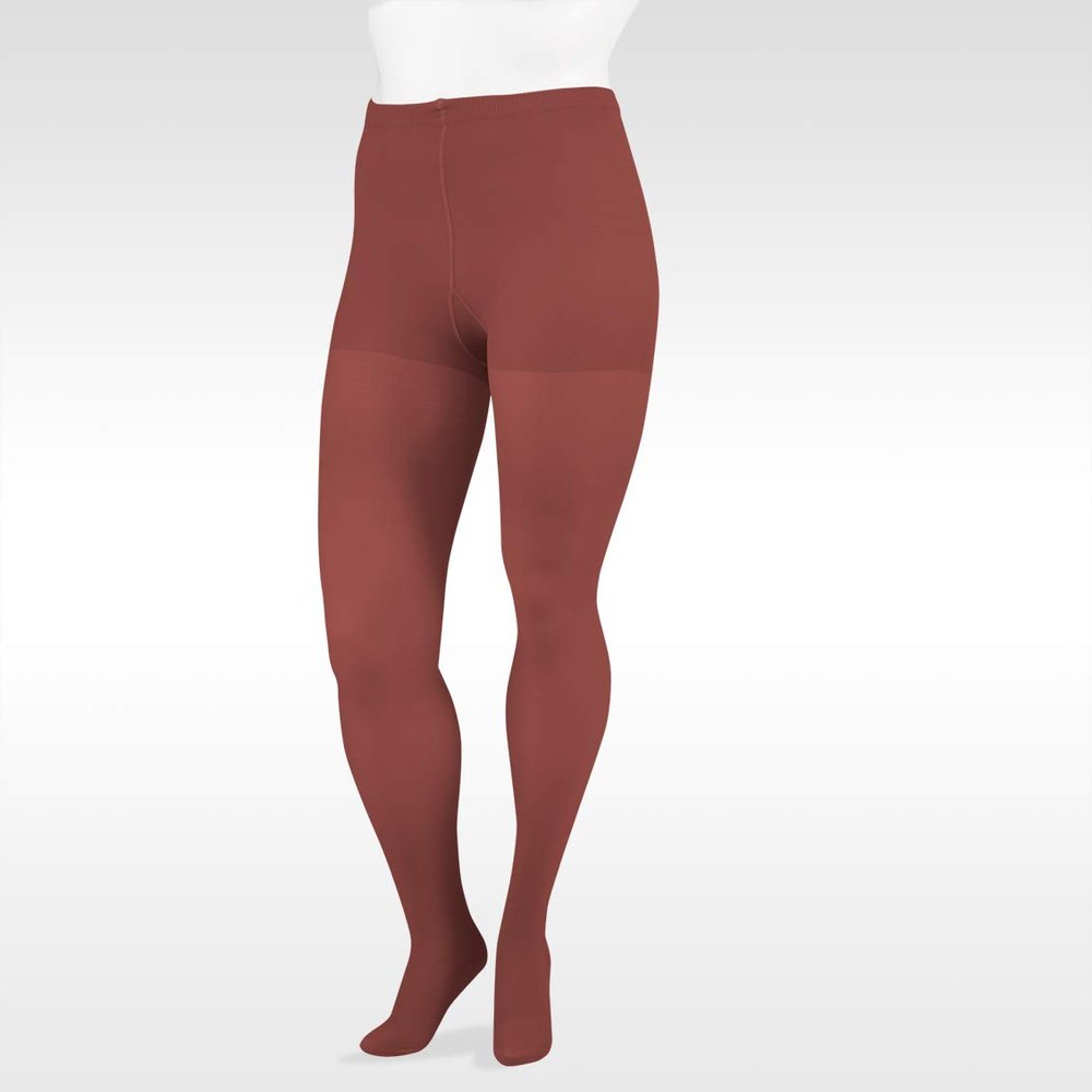 Juzo 3512AGHALEPE III Dynamic 30-40 mmHg Open Toe Thigh High with Left Hip Attachment Compression Stocking, Petite - Size III
