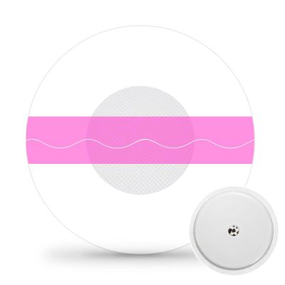 HONYOU Libre 2 Sensor Covers Compatible for Libre 3 Plus Sensor, Waterproof Clear CGM Patches No Hole & No Glue on The Center, Hypoallergenic Latex-Free Medical Adhesive, 40Pack