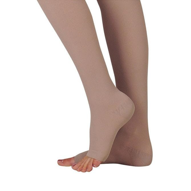 Juzo 3511AGHALESH II Dynamic 20-30 mmHg Open Toe Thigh High with Left Hip Attachment Compression Stocking, Short - Size II