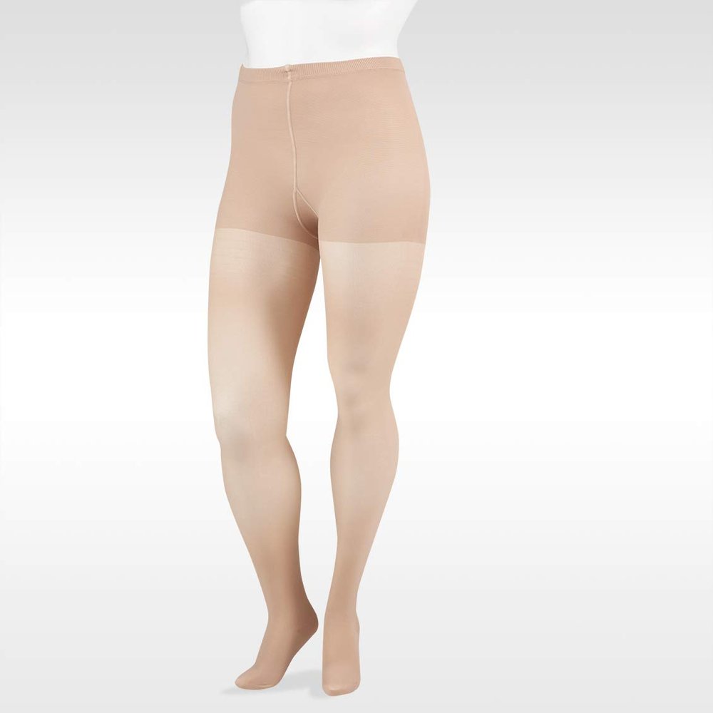 Juzo 3512AGHARISH III Dynamic 30-40 mmHg Open Toe Thigh High with Left Hip Attachment Compression Stocking, Short - Size III