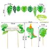 Baby Dinosaur Birthday Decoration Dinosaur Cupcake Toppers for Kids Birthday Baby Shower Party Boys Kids Dino Theme Party Decorations Supplies view 2