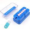 Abnaok Pill Cutter, Pill Splitters for Multiple Big/Small Pills, Cut for Splitting and Quartering Round or Oblong Pills view 1