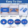 Abnaok Pill Cutter, Pill Splitters for Multiple Big/Small Pills, Cut for Splitting and Quartering Round or Oblong Pills view 4