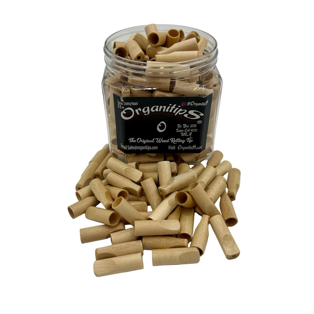 OrganitipS Holder - the original wood rolling tips