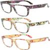 3Pack Fashion Mix Blue Light Blocking Girls Boys Reading Gaming Computer Glasses view 1