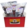 Savory Pepper Collection- Arbol, Guajillo and New Mexico whole peppers! Why pick one, when you can have all 3! Adorable gift box filled with 4 ounces of each pepper. Country Creek LLC view 1
