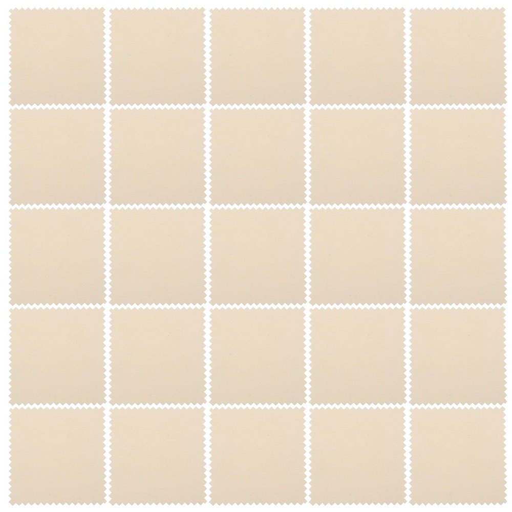 EXCEART 50pcs Polishing Cloths for Jewelry Cleaning Versatile Cleaner Soft and Reusable for Necklaces Glasses and Musical Instruments Random Color