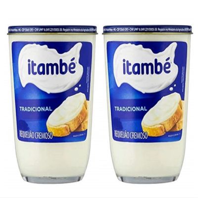 Requeijo PACK OF 2 | Itambe Cream Cheese | Cream Cheese | Requeijao Tradicional | PACK OF 2