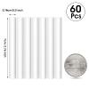 60 Pieces 2.75 X 0.31 Inch Car Diffuser Sponges Refill Sticks Humidifier Filter Replacement Wick Absorbent Sponge Sticks for Mini Car Office Bedroom Humidifier Ultrasonic Aroma Diffuser view 2