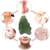Gua sha facial tools,Gua sha Stones comb edge,Guasha tool for face,Gua Sha Jade for Body Massage Spa Acupuncture Therapy view 4