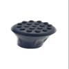 1/2" Extra Grip Black Rubber Replacement Cane Tips - 2 Pack view 2