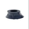 1/2" Extra Grip Black Rubber Replacement Cane Tips - 2 Pack view 3