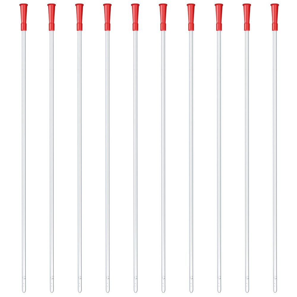 10Pcs 16 Inch Enema Nozzle Rectal Colon Tube Kit for High Enema Coffee Cleaning, Long Enema Attachment Replacement Tip for Colon Cleanser Health Detox Flexible Smooth