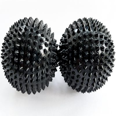 MySkills4Life 2X Spiky DBT Skill Balls | 1.85 inch | Magnetic Stress Relief Balls | Spiky Massage Balls for Relaxation, Tension Release, Focus & Mobility (Black)