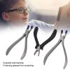 3pcs Eyeglasses Pliers Set, Rimless Eyeglasses Repairing Tools with Spring Handle and Anti-slip Grip for Adjusting and Repairing Eyeglasses view 3