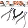 3pcs Eyeglasses Pliers Set, Rimless Eyeglasses Repairing Tools with Spring Handle and Anti-slip Grip for Adjusting and Repairing Eyeglasses view 4