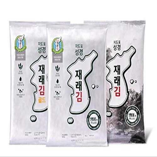 Sung Gyung Seasoned Laver Seaweed Snack 90g (30g3) / 12 Bundle