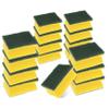 Scotch-Brite Classic Heavy Duty Scrub Sponge, 16 Pieces - Durable Scourer That Easily Removes Grease & Burnt-on Food view 1