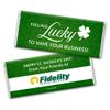 12ct St. Patrick's Day Candy Personalized Chocolate Bars (12 Pack) - Promotional Items Logo Candy Thank You view 1