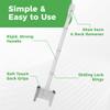 Sock Ox by Easy To Use Products, adjustable sock aid device for seniors, not for compression socks, travel-friendly for elderly with built-in shoe horn, up to 36 inches in length view 4