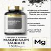 Carlyle Magnesium Taurate 1500mg | 250 Caplets | Chelated and Buffered | Vegetarian, Non-GMO, Gluten Free Supplement view 3