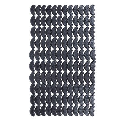 120Pcs Heel Plates Wearable Anti Slip PU Heel Savers Heel Repair Pad Replacement Shoe Repairing Accessories
