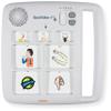 AbleNet QuickTalker 7 - Portable Multi-Message Speech Device with FeatherTouch Technology, 23 Messages, 5 Recording Levels, and Durable Design, AAC Communication Device for Non Verbal Kids & Adults view 1