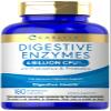 Carlyle Digestive Enzymes | with Probiotics & Prebiotics | 180 Capsules | Non-GMO and Gluten Free Supplement for Men & Women view 1