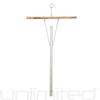 Set of 5 Sharps - Tuned Healing Chimes - Includes 5 Chimes, Hanger, & Mallet/Tuned to Correspond to The 5 Sharps view 3