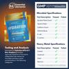 Essential Elements Hydration Packets - Blue Raspberry Pack - Sugar Free Electrolytes Powder Packets - 25 Stick Packs of Electrolytes Powder No Sugar - Hydration Drink - with ACV & Vitamin C view 2
