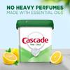 Cascade Free & Clear ActionPacs, Dishwasher Detergent, Lemon Essence, Dishwasher Soap, Dishwasher Pods, 62 Count view 2