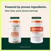 Genius Protein Powder, Vanilla - Dual Protein Blend with Improved Whey Isolate & Natural Egg White for Lean Muscle Building for Men & Women - Grass-Fed Pre & Post Workout Meal Replacement Shake view 2