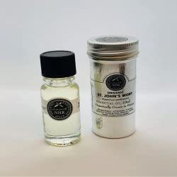 Organic St. John's Wort Essential Oil (Hypericum perforatum) (2.5ml (in a 5ml Bottle) by NHR Organic Oils
